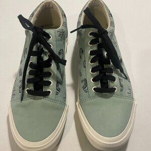 VANS Off The Wall x Brain Dead Lace Up Mint Green Mens size 11